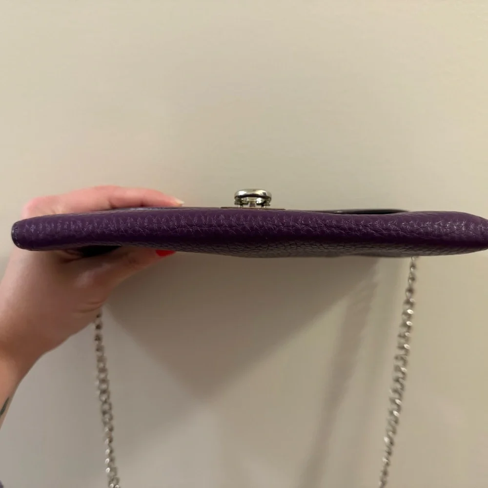 *Rare* Salvatore Ferragamo Purple Long Wallet - Picture 5 of 10